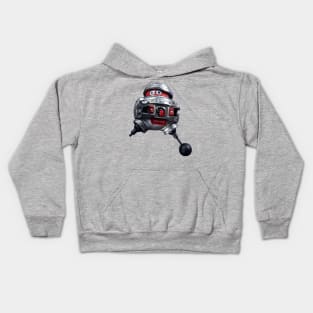 Black Hole's BOB the robot!!! Kids Hoodie